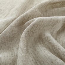 Sorrento Straw Sheer Eyelet Single Panel Curtain